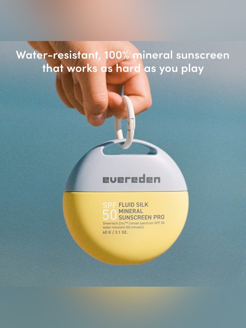 Evereden SPF 50 Fluid Silk Mineral Sunscreen Pro